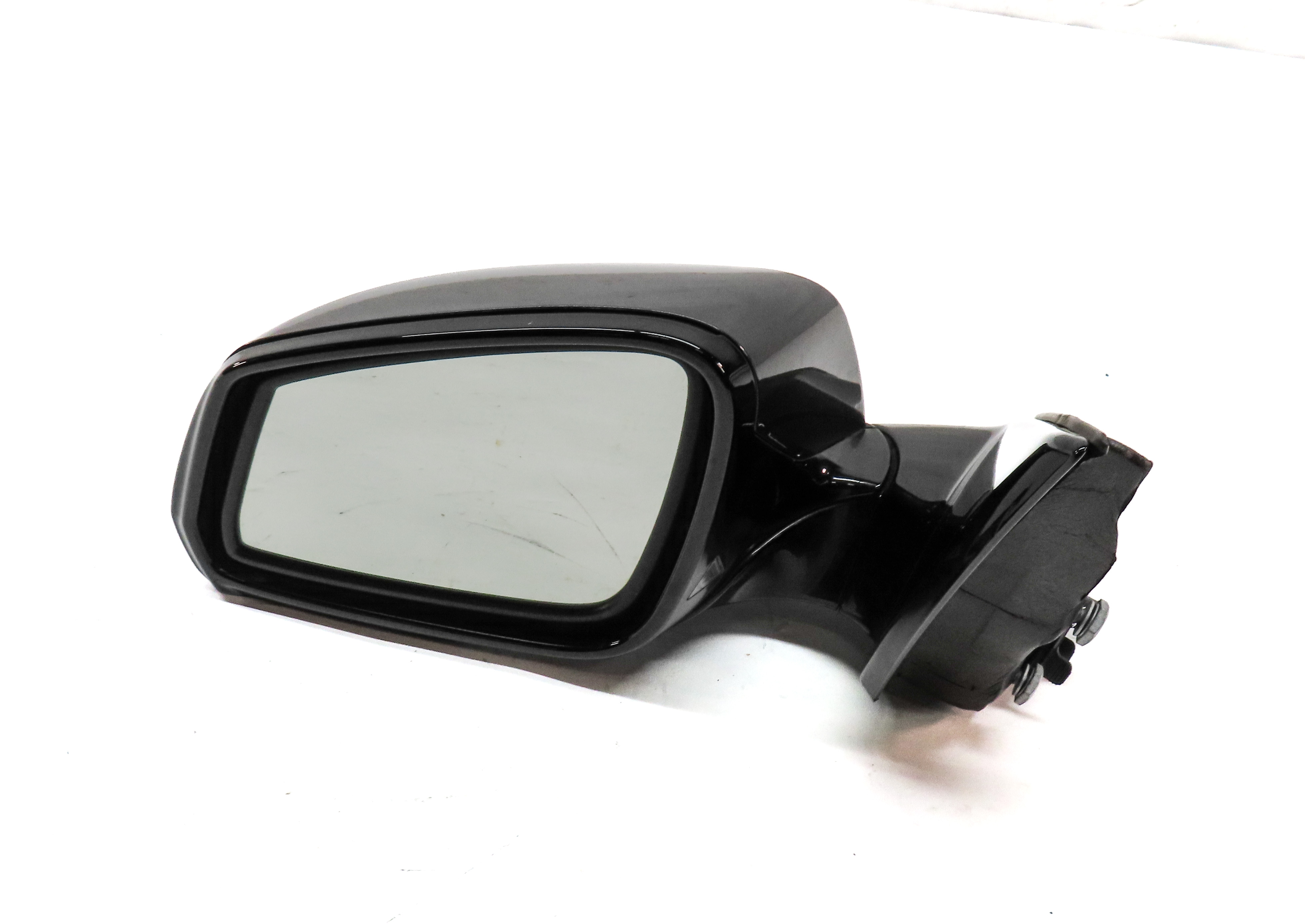 13-15 BMW 7 SERIES F01 LEFT DOOR MIRROR P-FOLD HEAT AUTODIM BLIND CAMERA (GRAY) — exact item pictured